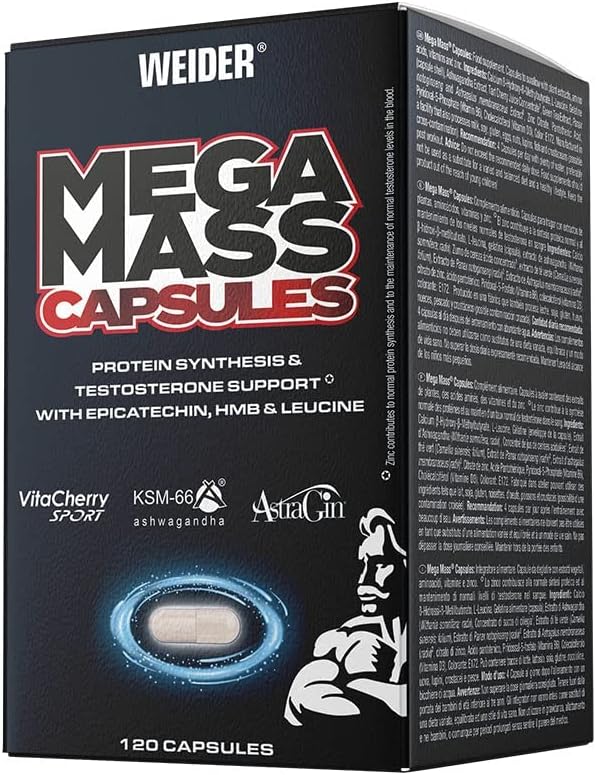 WEIDER Mega Mass Caps 120caps