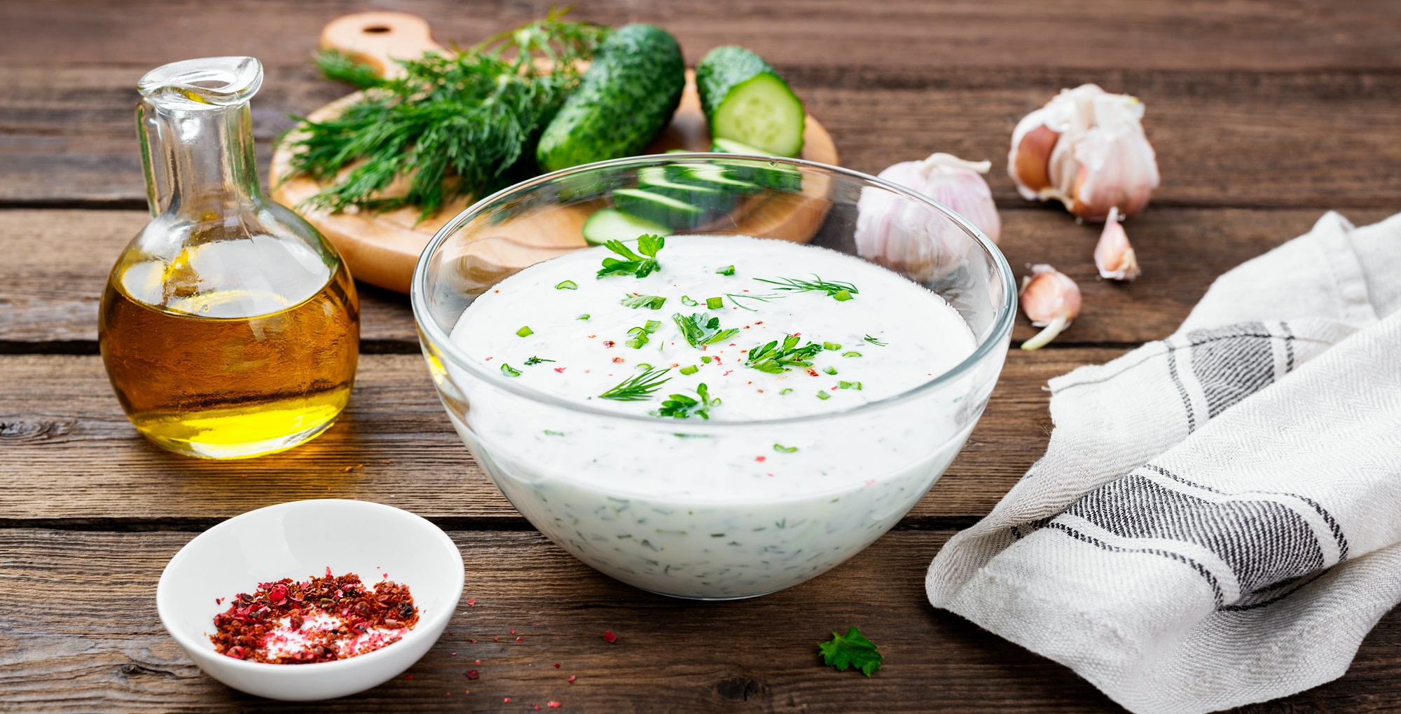 Bio Tzatziki Dip - Gewürzmischung - 100g Dose von Tasty Pott