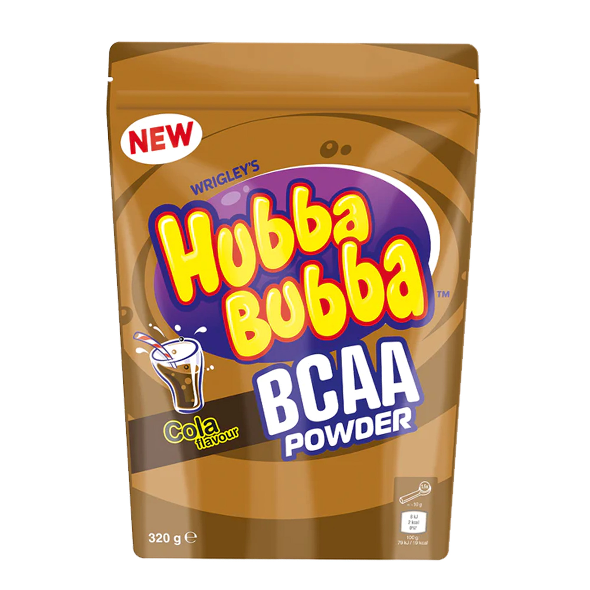 Wrigleys Hubba Bubba BCAA Powder, 320 g Beutel Wrigleys Hubba Bubba BCAA Powder, 320 g Beutel