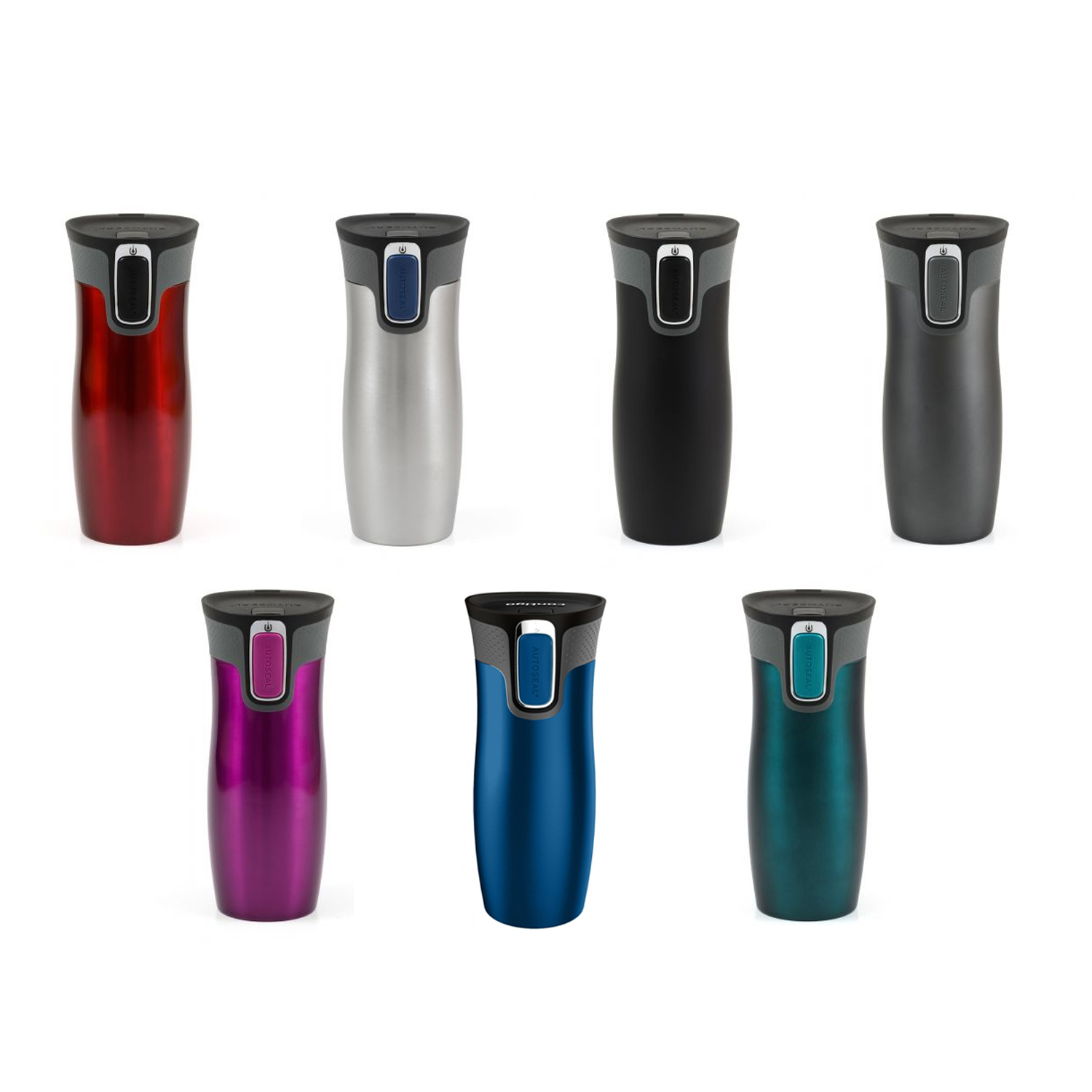 Contigo West Loop Thermobecher Edelstahl Becher 470ml (Trinkflasche Westloop) Contigo West Loop Thermobecher Edelstahl Becher 470ml (Trinkflasche Westloop)