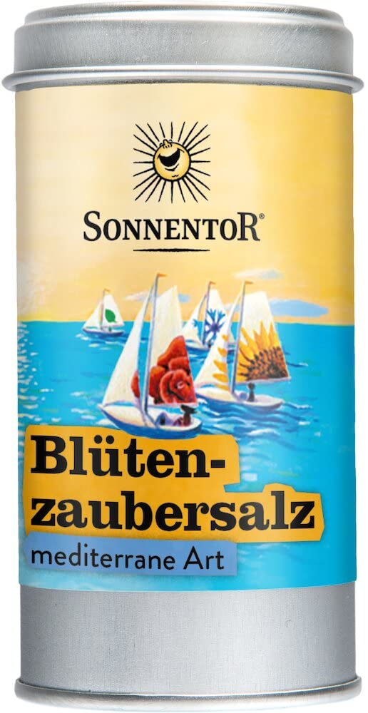 Sonnentor Bio Blütenzaubersalz mediterrane Art (6x90g)