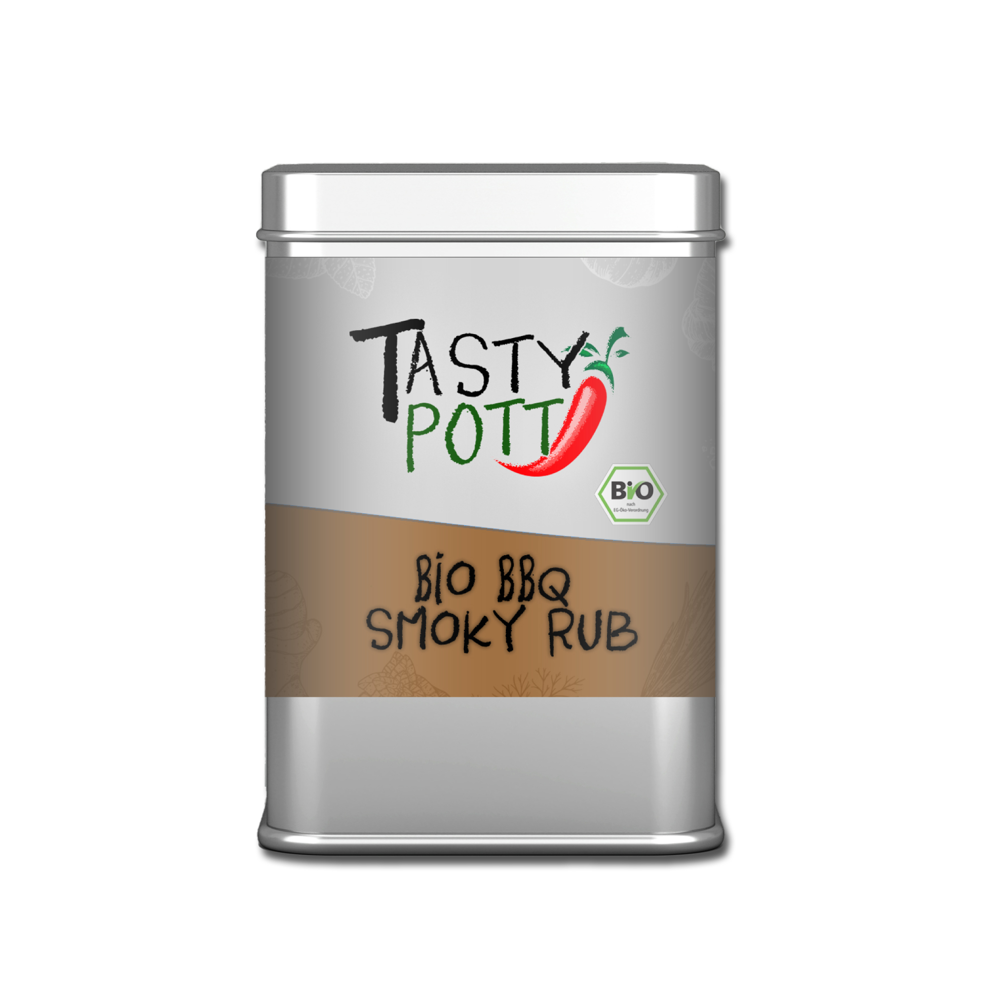 Smoky BBQ Rub 100g Bio Grillgewürz | Gewürzmischung für deinen perfekten Grill Tag von Tasty Pott   Smoky BBQ Rub 100g Bio Grillgewürz | Gewürzmischung für deinen perfekten Grill Tag von Tasty Pott