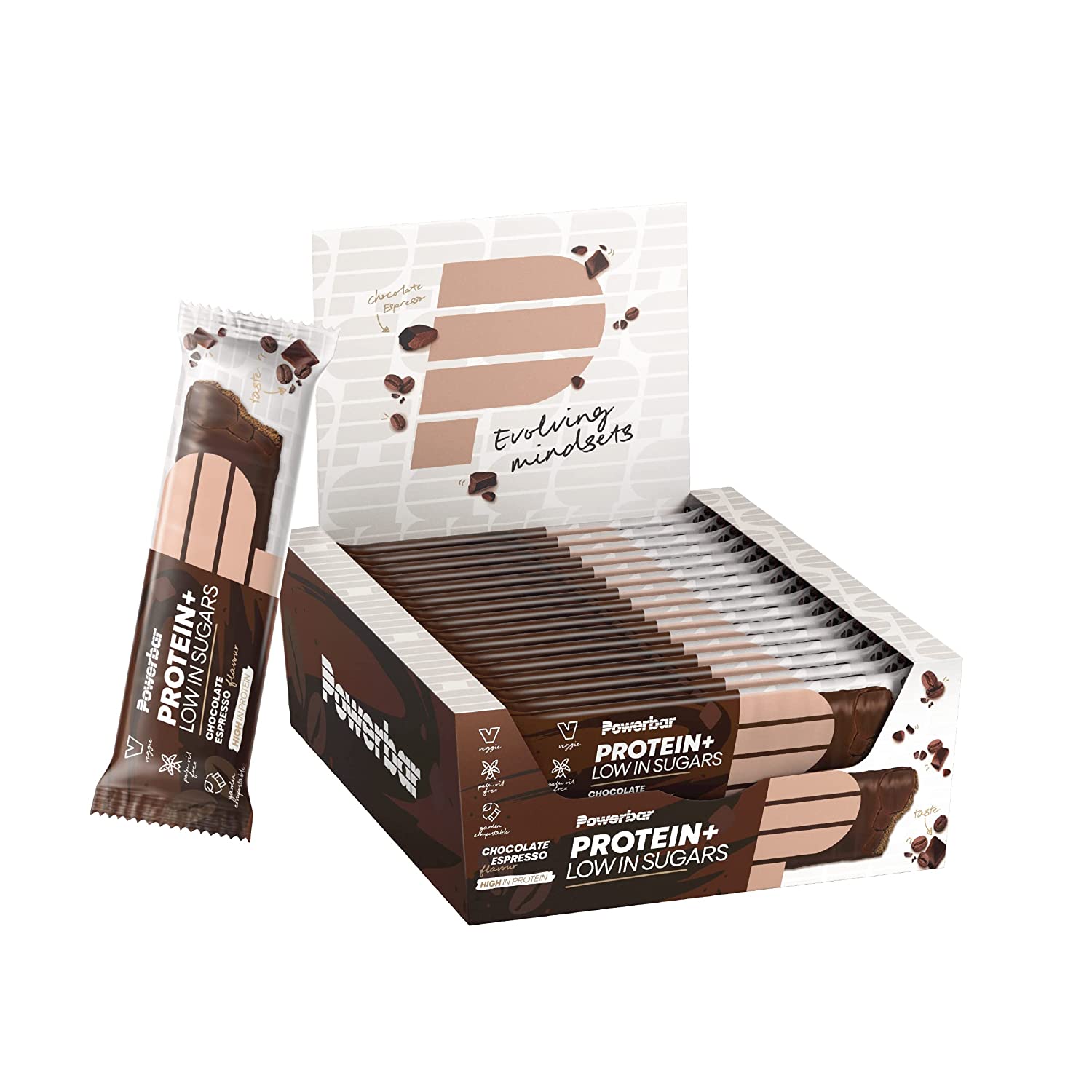 PowerBar Protein Plus Low Sugar (16 Riegel à 35g Box)