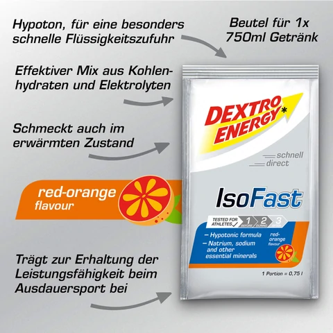 Dextro Energy Iso Fast 12 x 56g Beutel