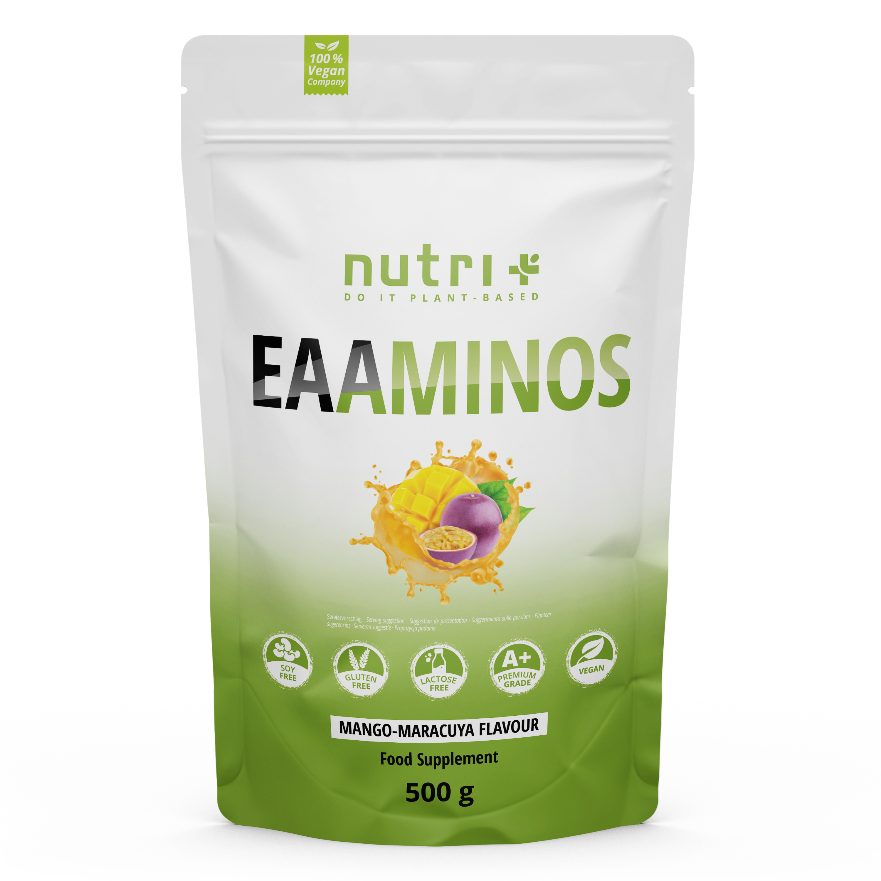 Nutri+ EAA Hochdosierte Aminosäuren  500g