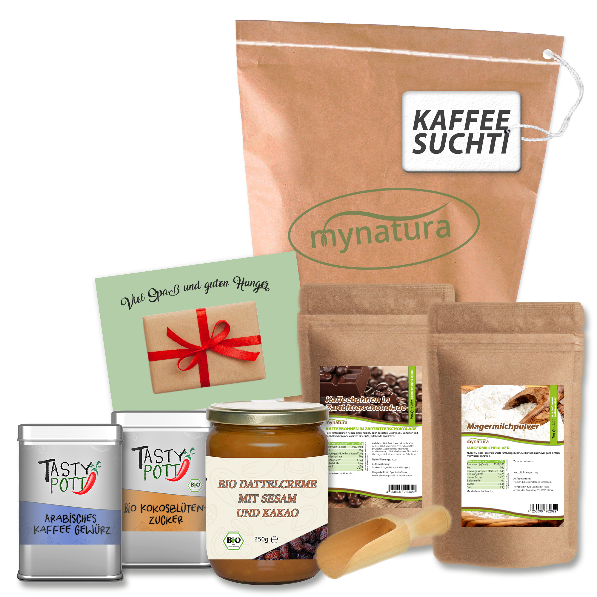 Mynatura Kaffeesuchti Set - Perfekt zum Lieblingsgetränk vieler Menschen