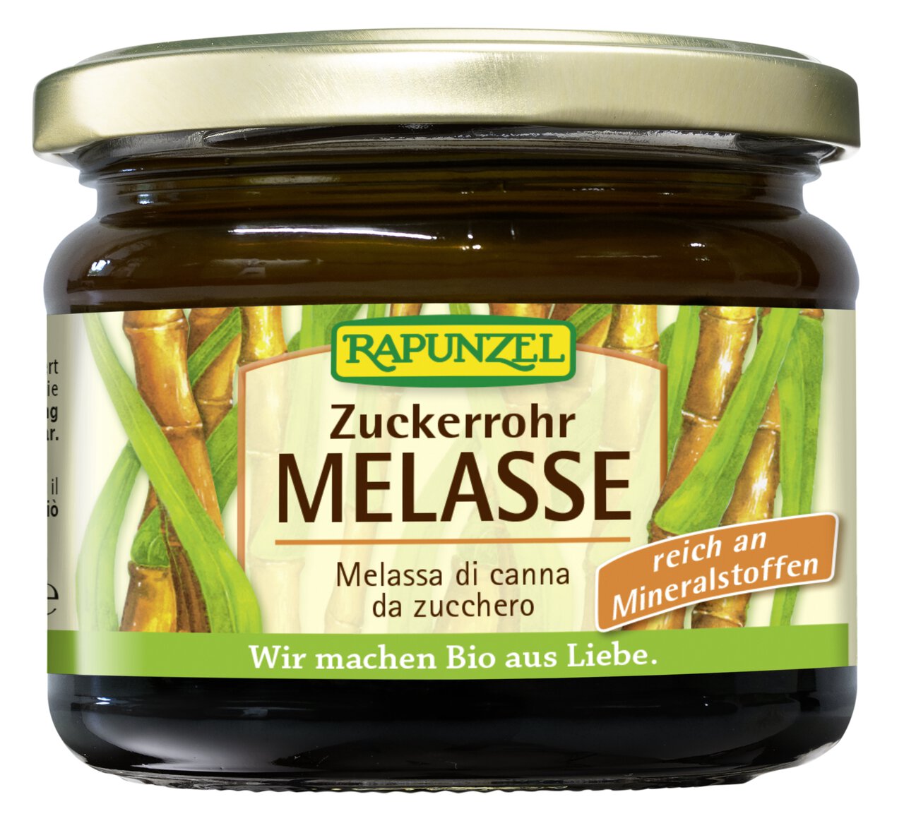 Rapunzel - Zuckerrohr-Melasse - (6x0,3kg) Rapunzel - Zuckerrohr-Melasse - (6x0,3kg)