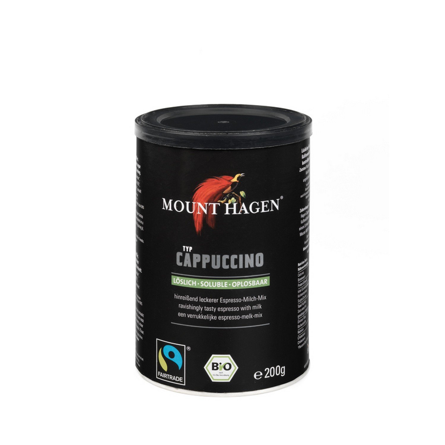Mount Hagen Bio Cappuccino 200g Mount Hagen Bio Cappuccino 200g