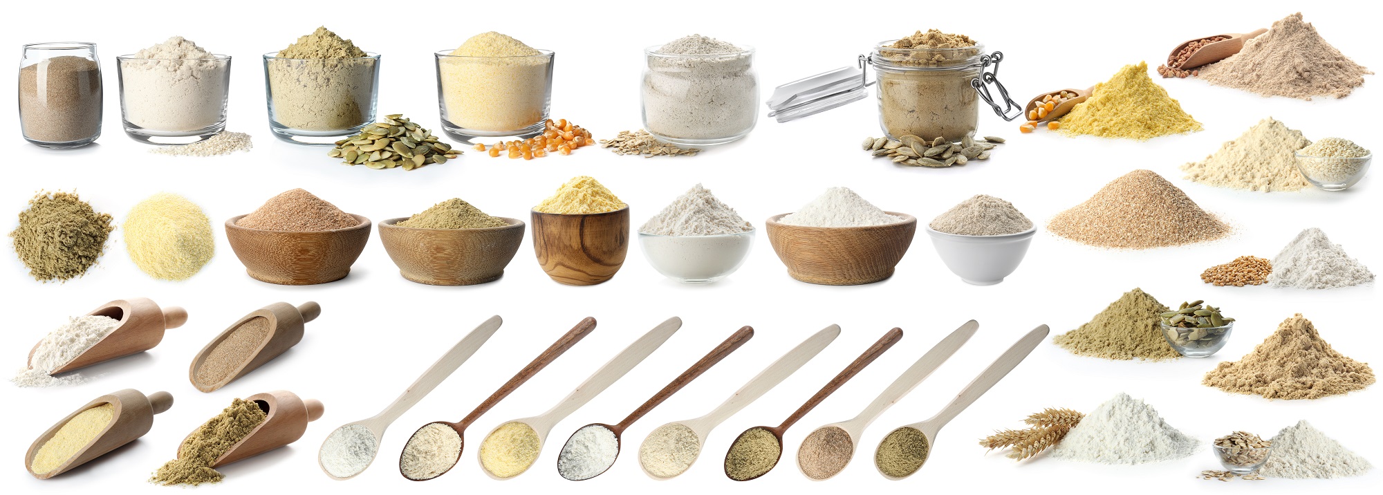 Kürbiskernmehl ohne Schale, entölt von mynatura – natürliche glutenfreie Mehlalternative für Backen & Kochen 250g