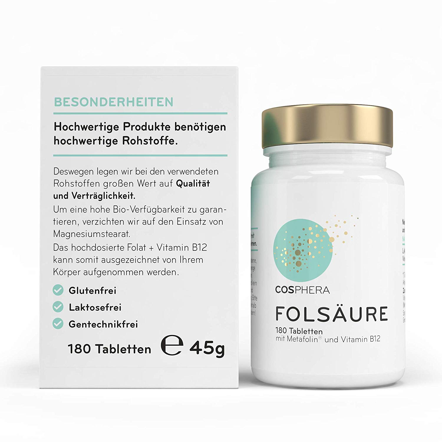 Cosphera - Folsäure 180 Tabletten