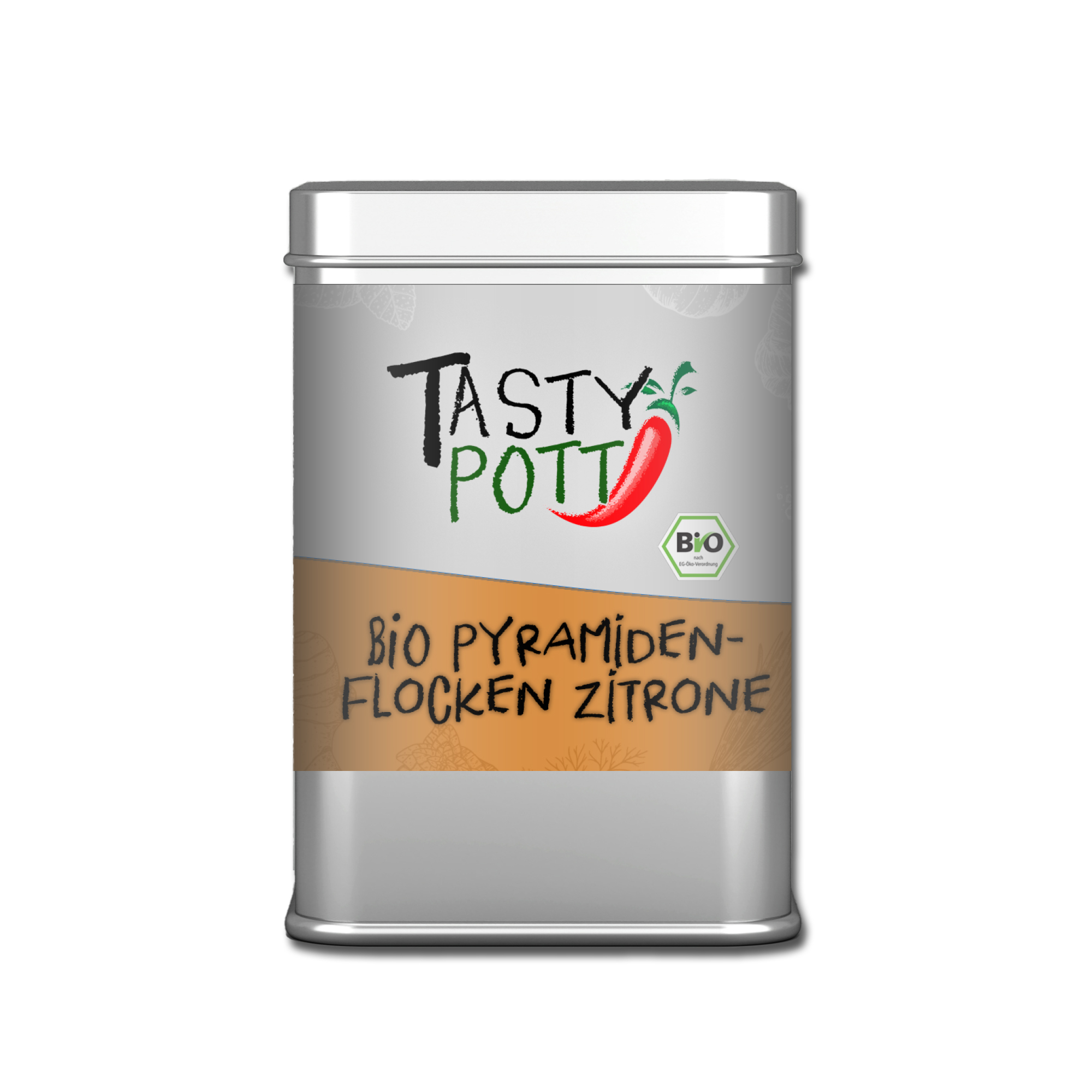 Bio Pyramidenflocken Zitrone 85g