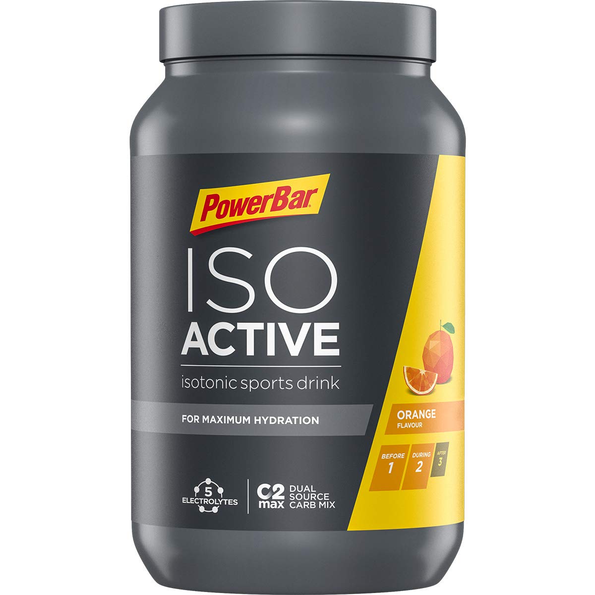 Powerbar Isoactive isotonisches Sportgetränk Getränkepulver Sports Drink 1320 g