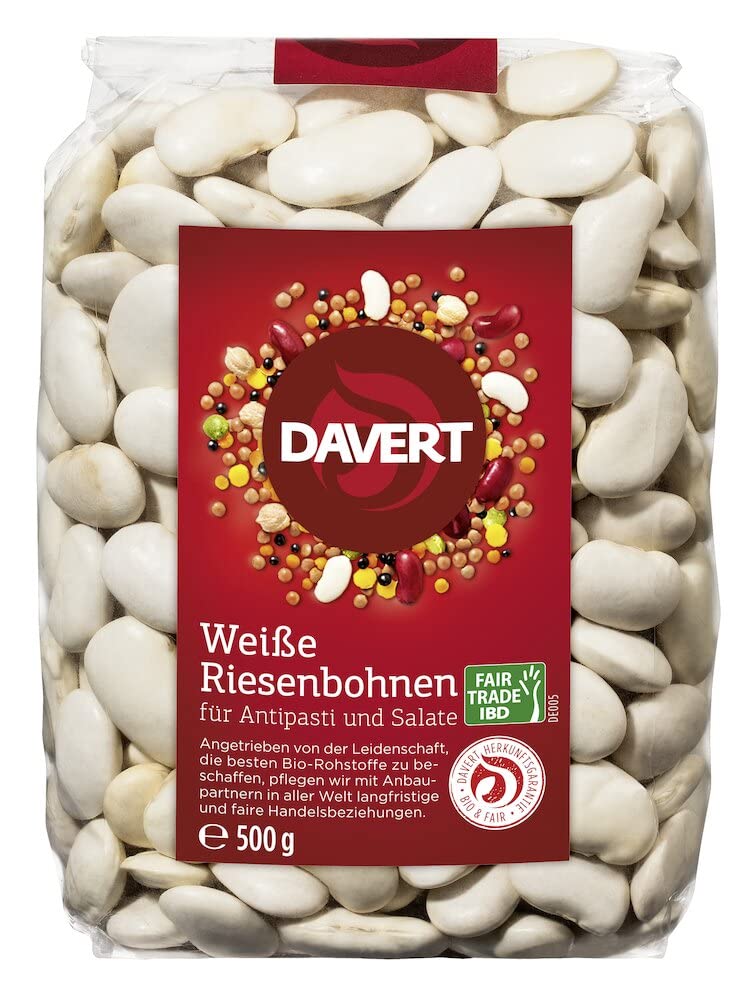 Davert Weiße Riesenbohnen 2x 500g