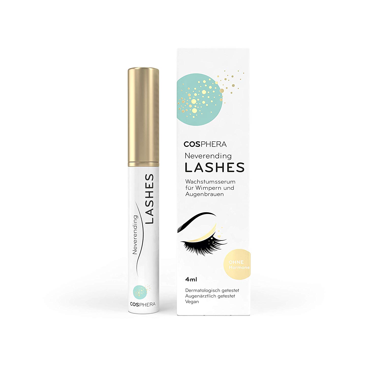 Cosphera - Neverending Lashes - Wimpernserum & Augenbrauenserum 4ml Cosphera - Neverending Lashes - Wimpernserum & Augenbrauenserum 4ml