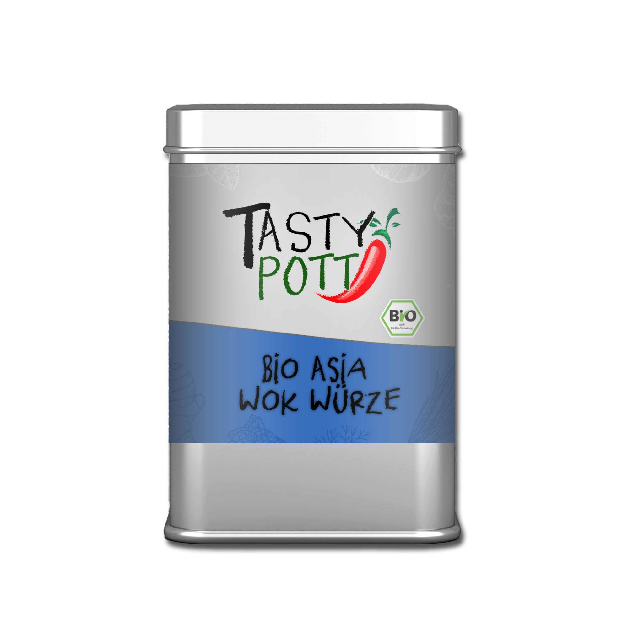 Bio Asia Wok Würze - Gewürzmischung - 100g Dose Bio Asia Wok Würze - Gewürzmischung - 100g Dose