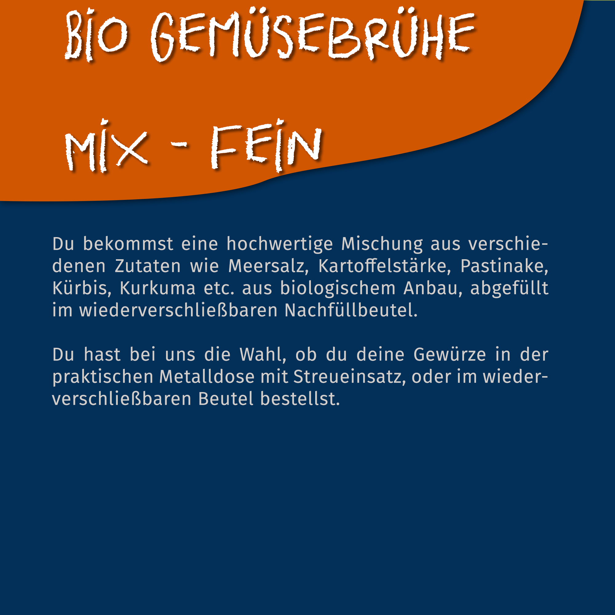Bio Gemüsebrühe 80g