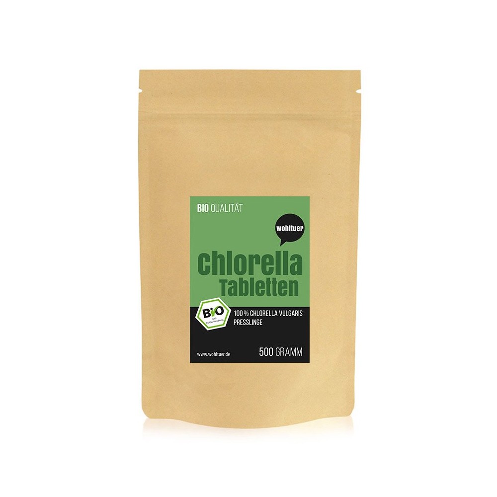 Wohltuer Bio Chlorella Tabletten 500g Wohltuer Bio Chlorella Tabletten 500g