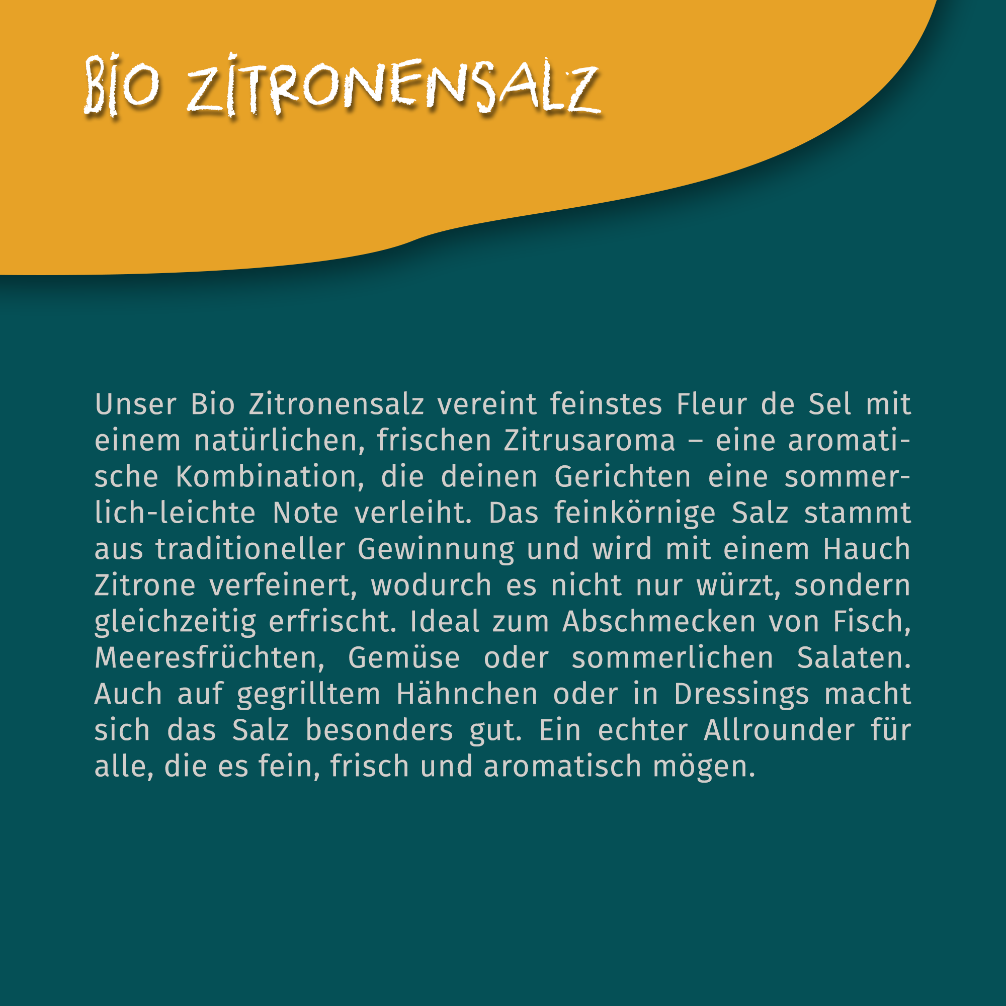 Bio Zitronensalz 100g
