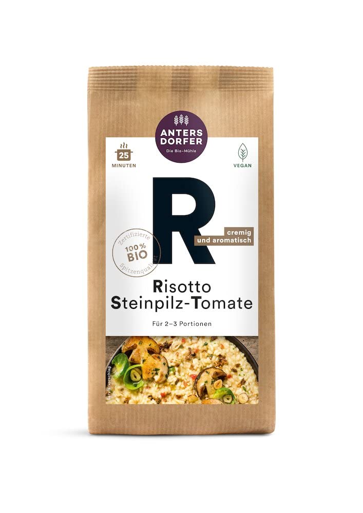 Antersdorfer - Die Bio-Mühle Bio Risotto Steinpilz-Tomate (6x150g)