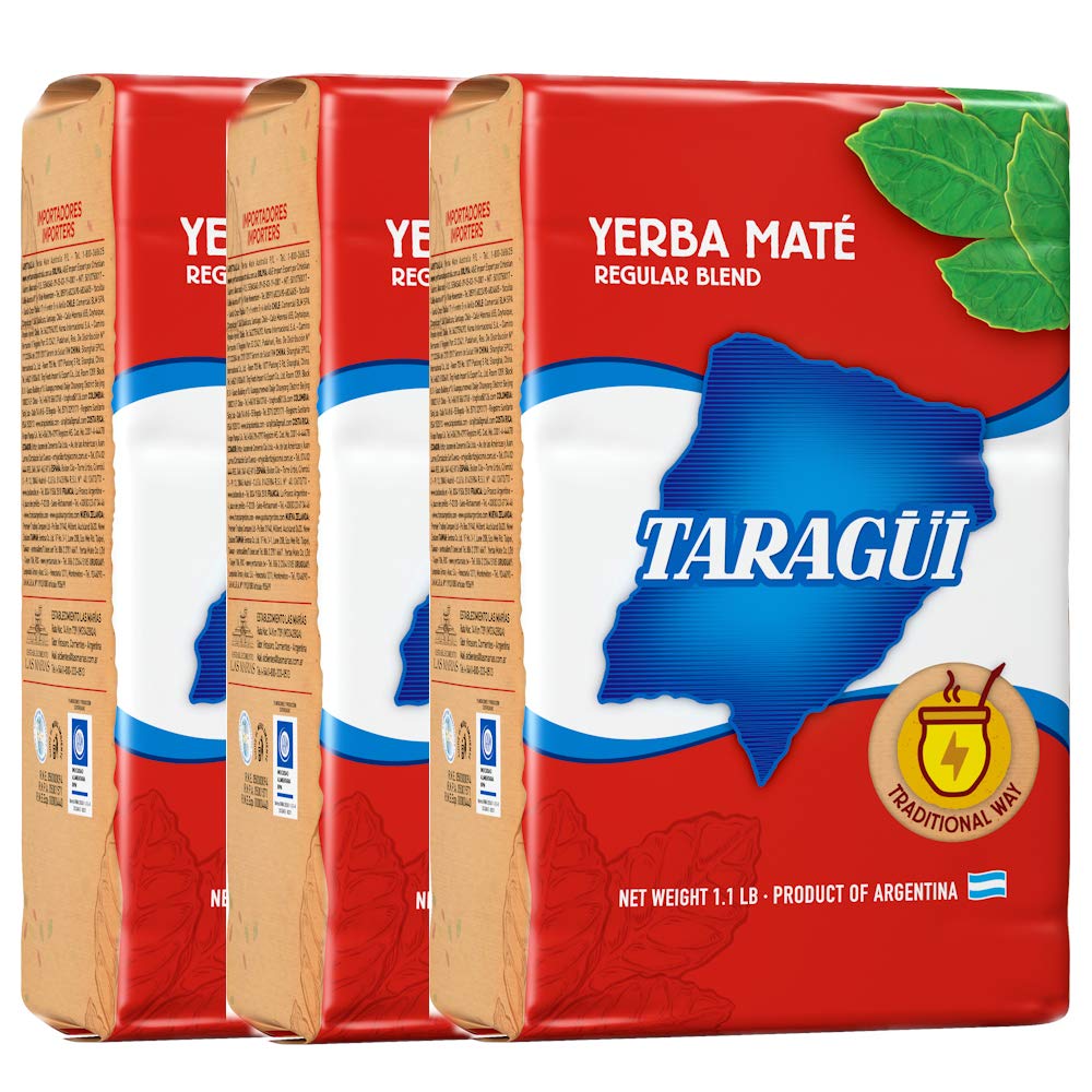 Taragui - Mate Tee aus Argentinien Yerba Mate 3x500g