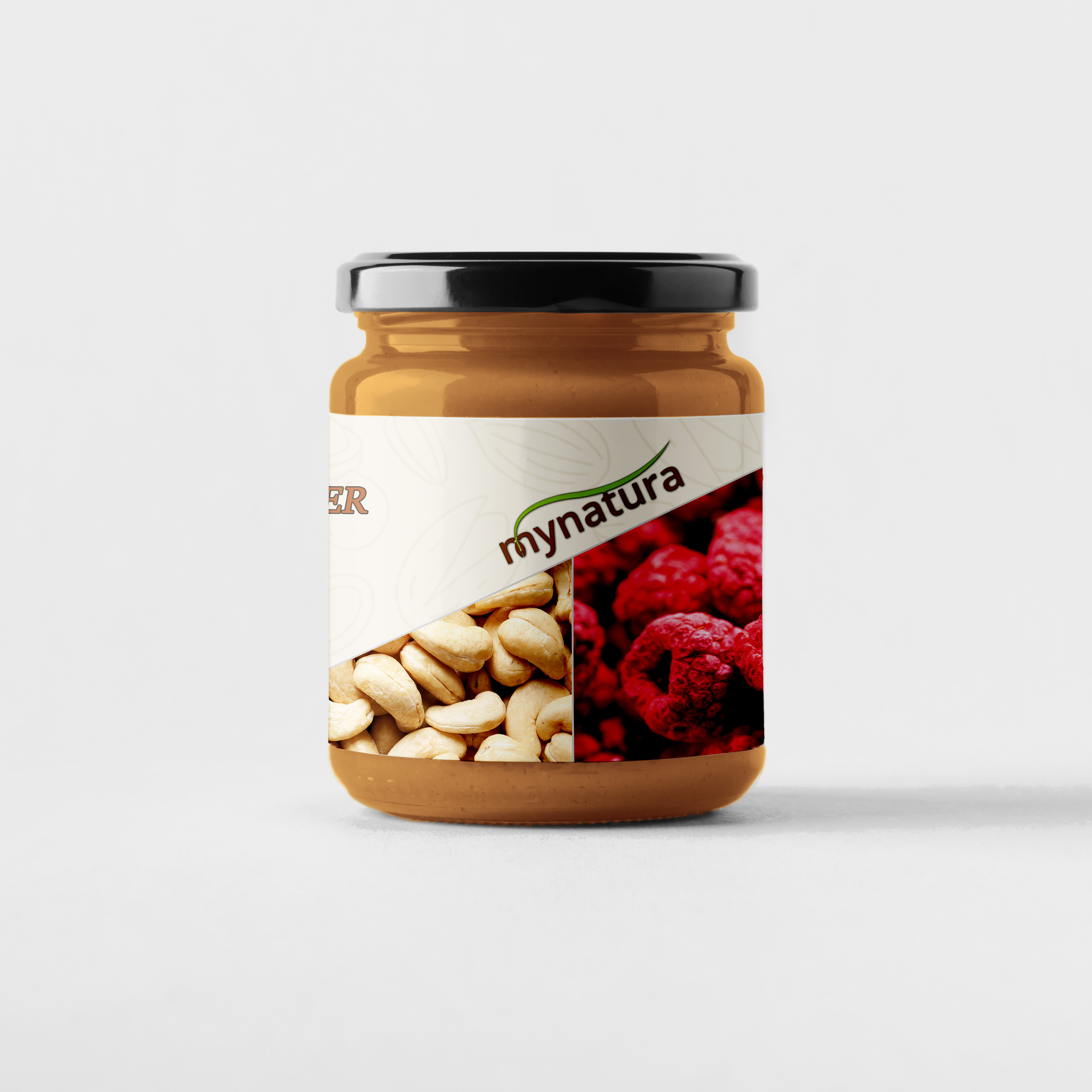 Mynatura Cashew Himbeer Aufstrich 280g Glas