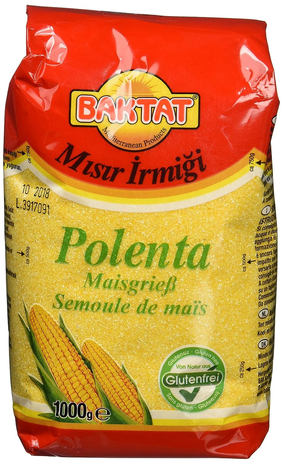 SUNTAT Maisgrieß  (5 x 1 kg) SUNTAT Maisgrieß  (5 x 1 kg)