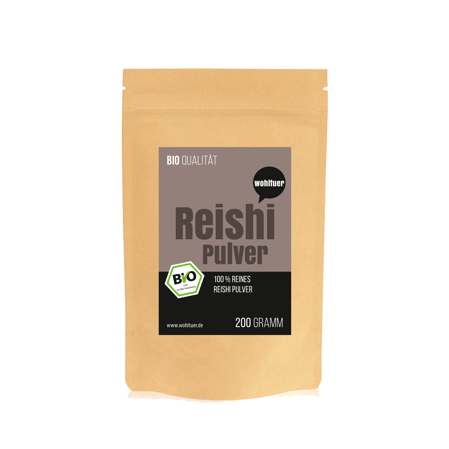 Wohltuer Bio Reishi Pulver Vitalpilz Mineralstoffreiche 200g Wohltuer Bio Reishi Pulver Vitalpilz Mineralstoffreiche 200g