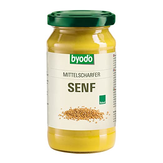 Byodo Mittelscharfer Senf (200 g) - Bio Byodo Mittelscharfer Senf (200 g) - Bio