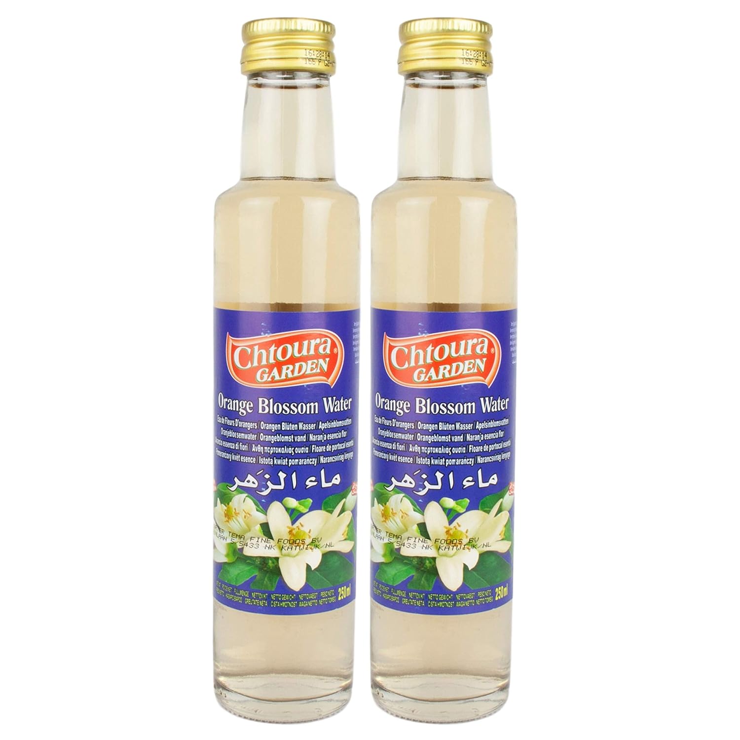 Chtoura Garden - Orientalisches Orangenblütenwasser(4x250ml)