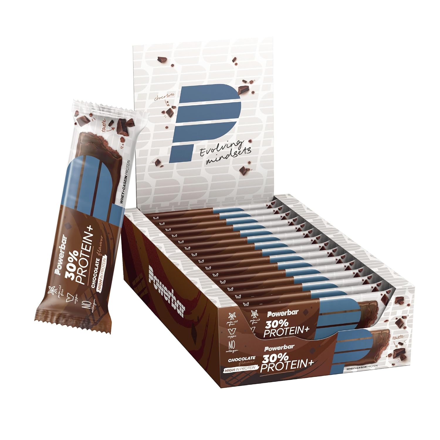 PowerBar Protein Plus Bar 30%, 15 x 55g Riegel BOX