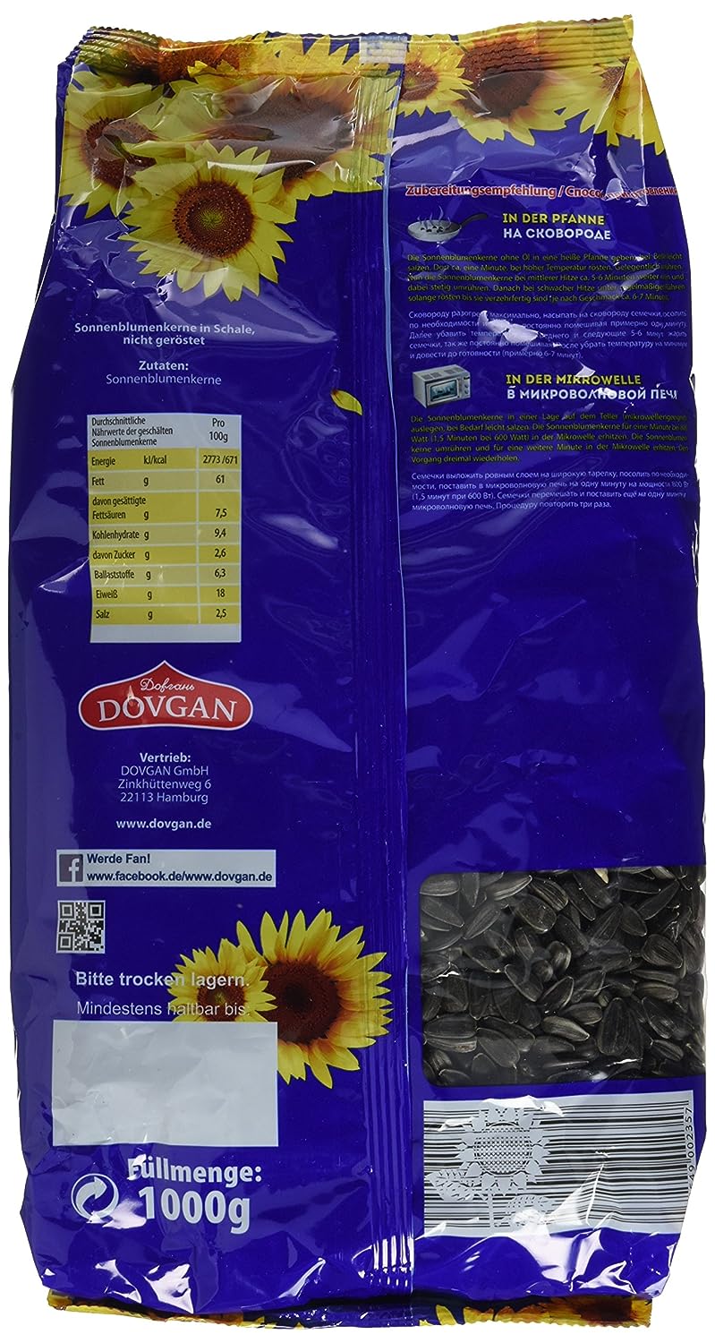 Dovgan Cmak Sonnenblumenkerne,  (5 x 1 kg) Dovgan Cmak Sonnenblumenkerne,  (5 x 1 kg)