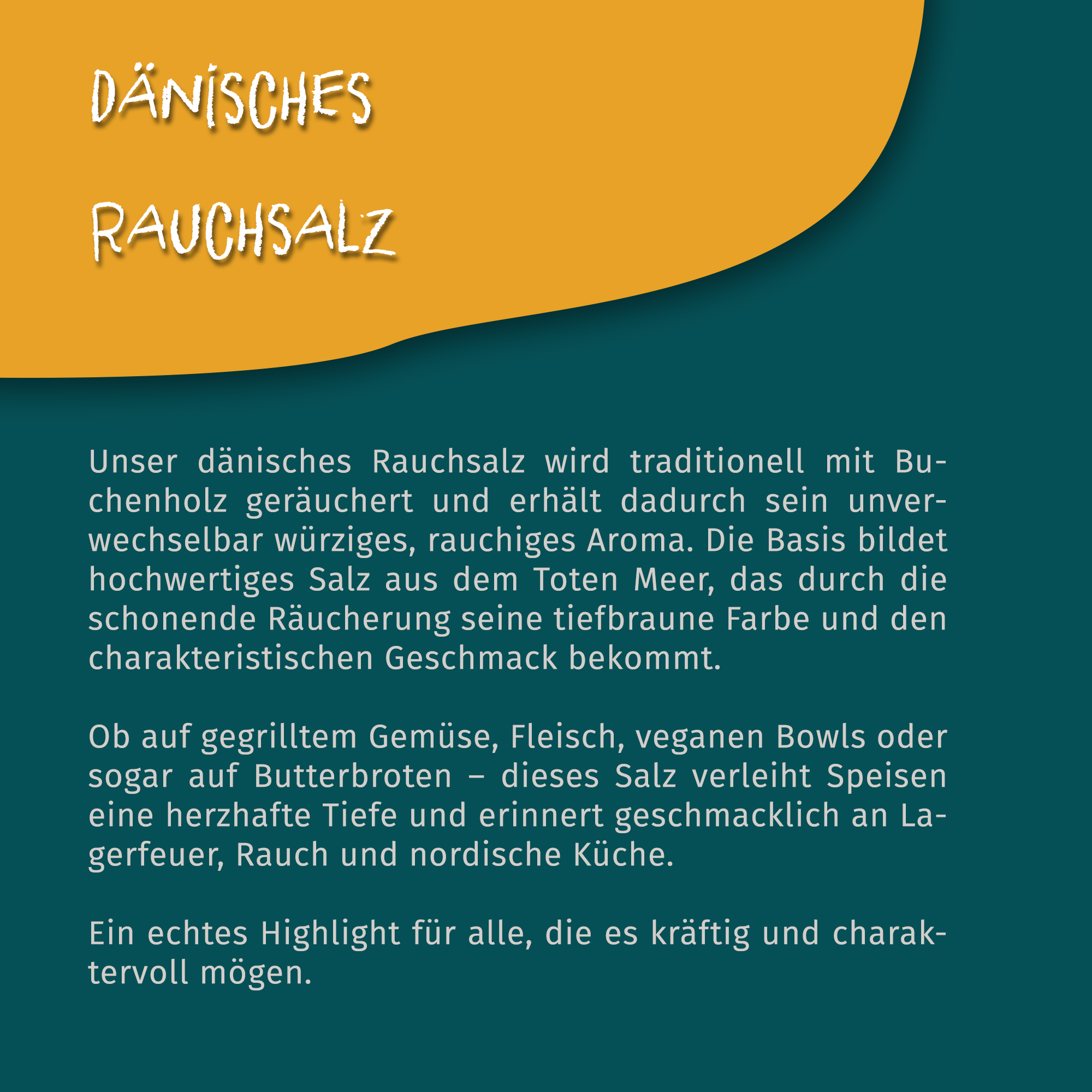 Rauchsalz - Dänisches Rauchsalz 150g von Tasty Pott