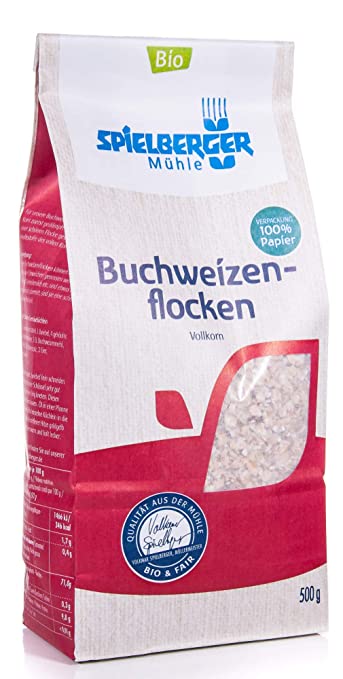 Spielberger Bio Buchweizenflocken, kbA (2x500g)