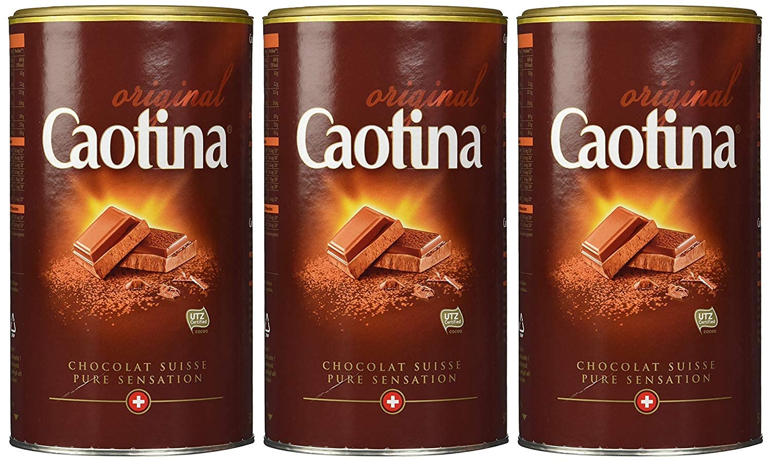 Caotina Original Trinkschokolade3x500g Caotina Original Trinkschokolade3x500g
