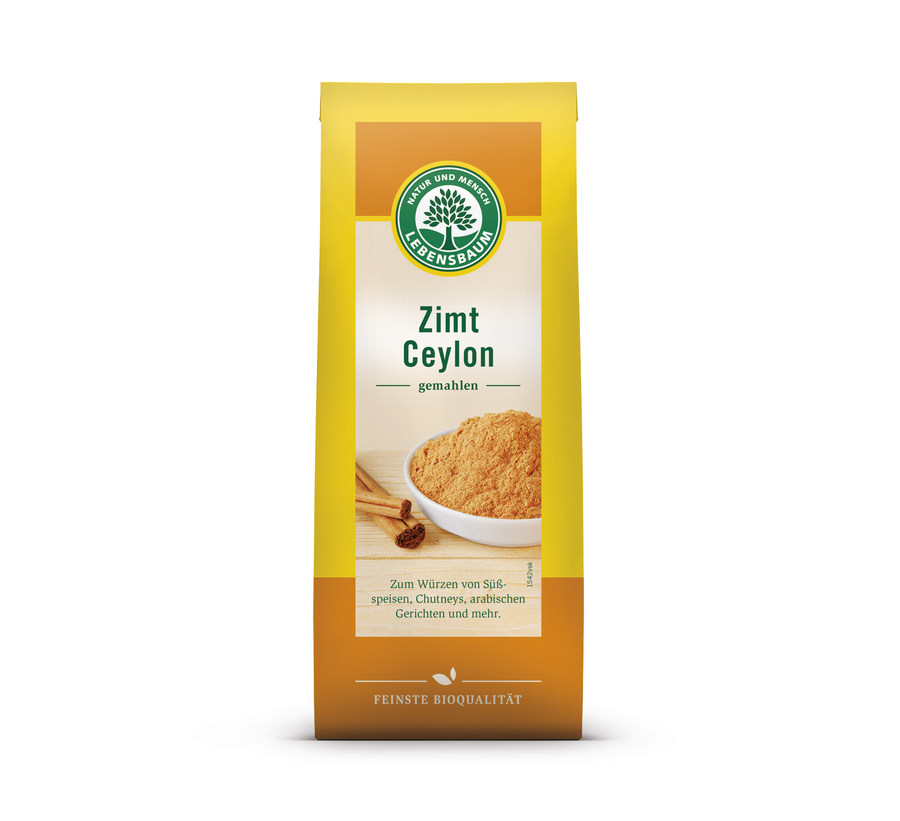 Lebensbaum Bio Zimt Ceylon, gemahlen (50g)