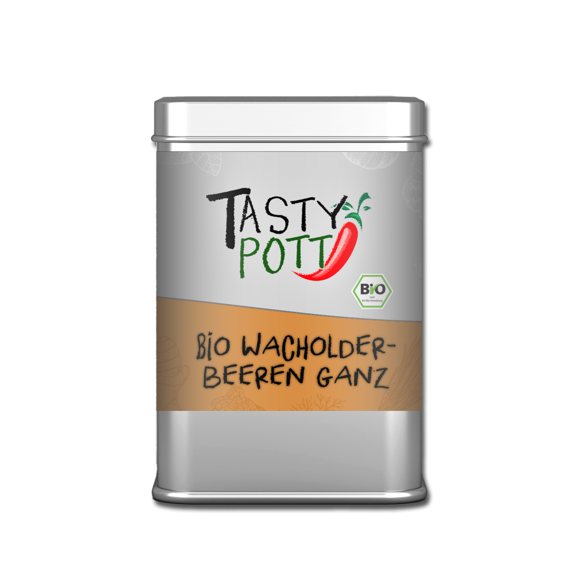 Tasty Pott Bio Wacholderbeeren - ganz - 50g