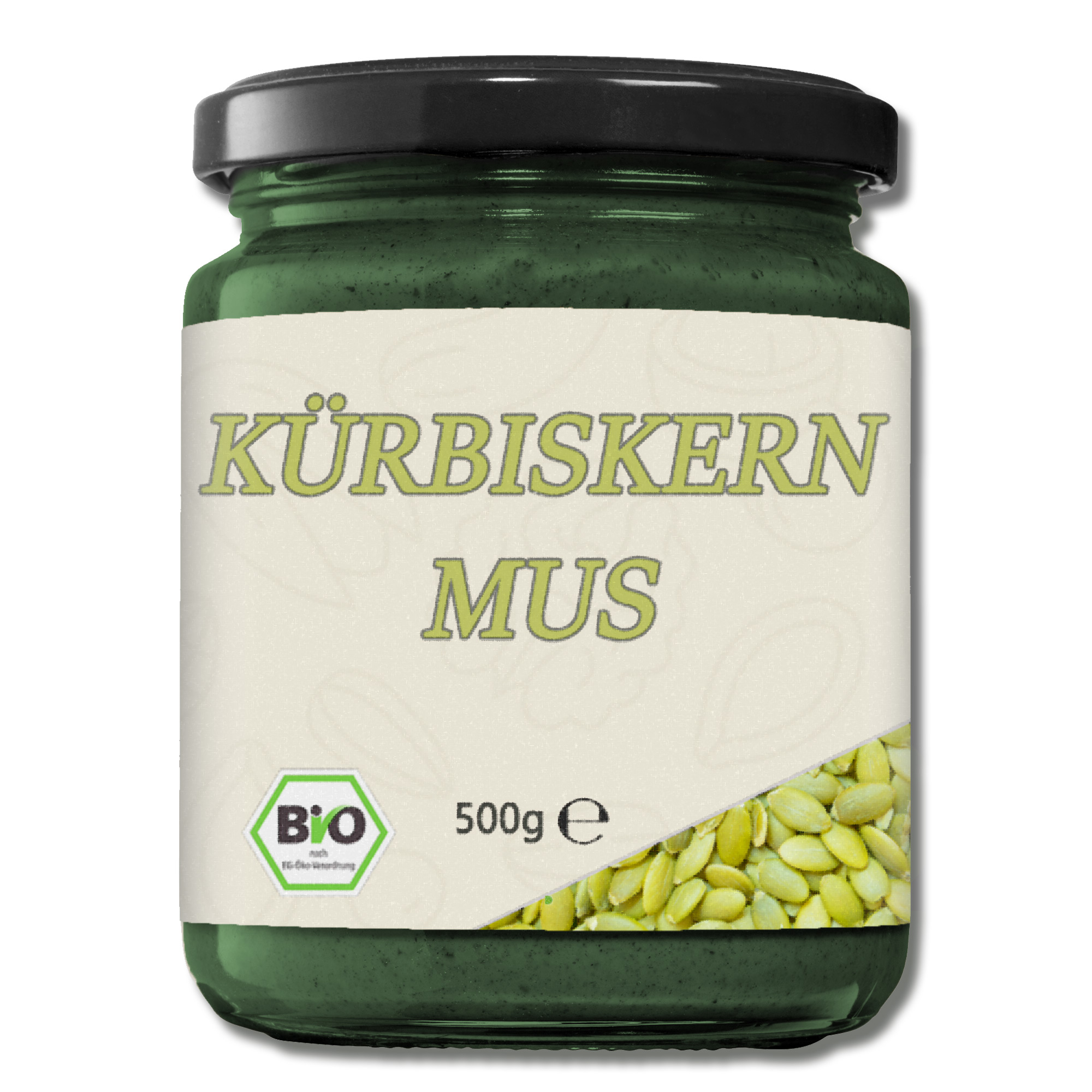 Kürbiskernmus Bio – Nussig-aromatischer Brotaufstrich & vielseitige Zutat aus gerösteten Kürbiskernen Kürbiskernmus Bio – Nussig-aromatischer Brotaufstrich & vielseitige Zutat aus gerösteten Kürbiskernen