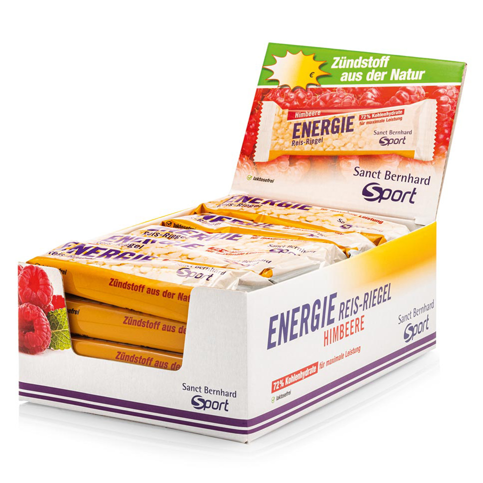 Sanct Bernhard SPORT Aktiv3 Energie Reis-Riegel (20 x 50g Riegel) Sanct Bernhard SPORT Aktiv3 Energie Reis-Riegel (20 x 50g Riegel)