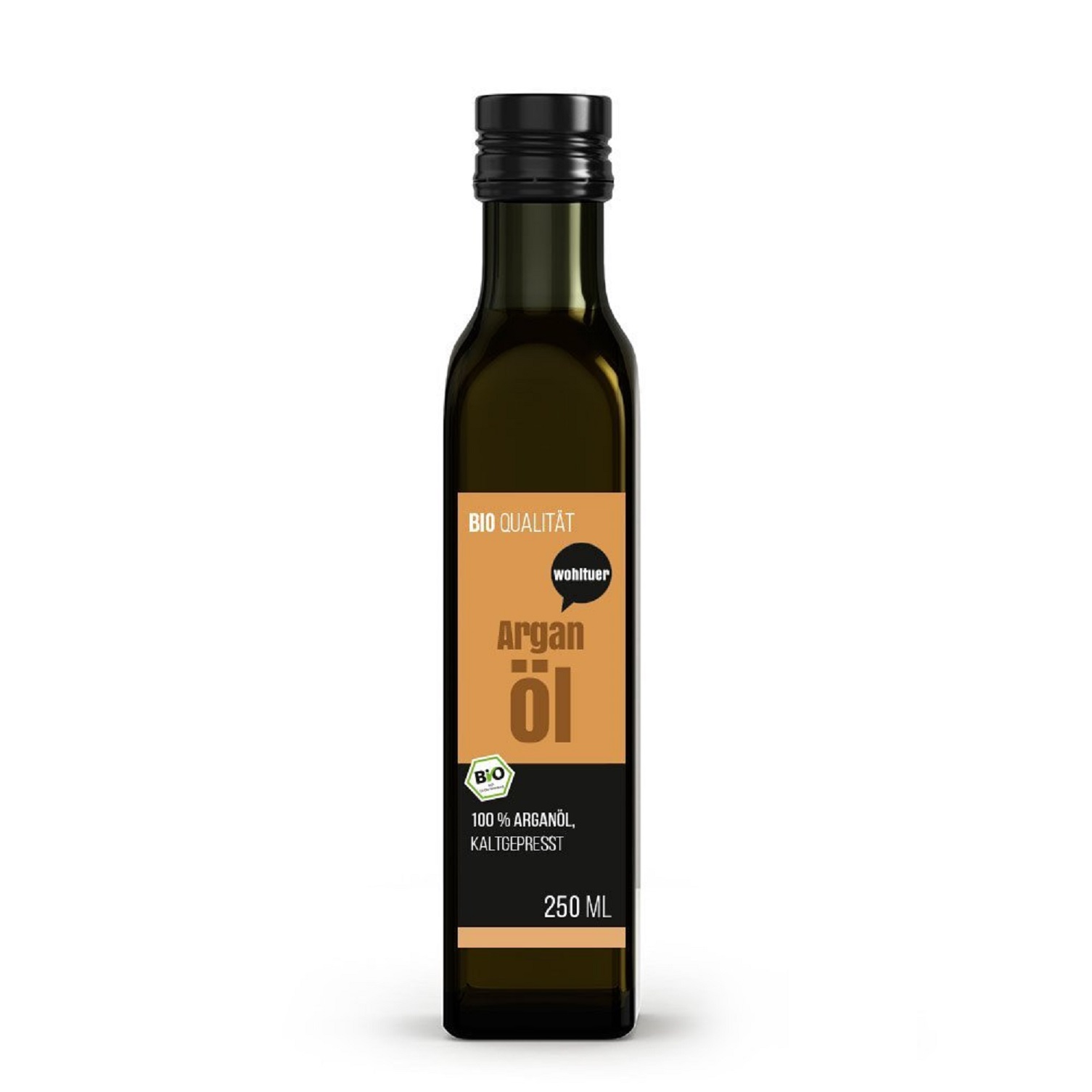 Wohltuer Bio Arganöl 250ml - Nativ gepresst und 100% rein - Natur pur (250ml) Wohltuer Bio Arganöl 250ml - Nativ gepresst und 100% rein - Natur pur (250ml)