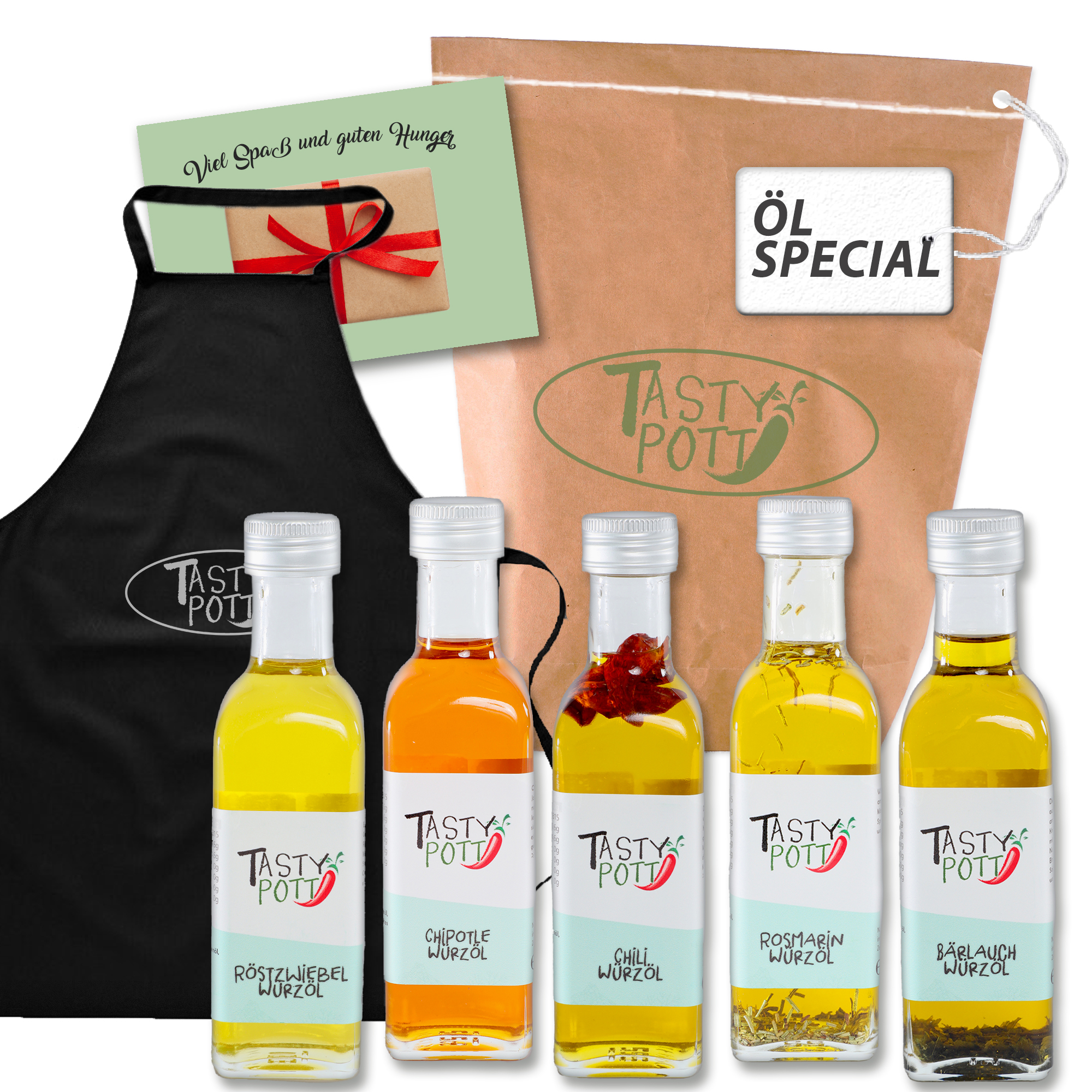 Öl Geschenkset - Sets Geschenkideen für alle Kochen lieben | Tasty Pott