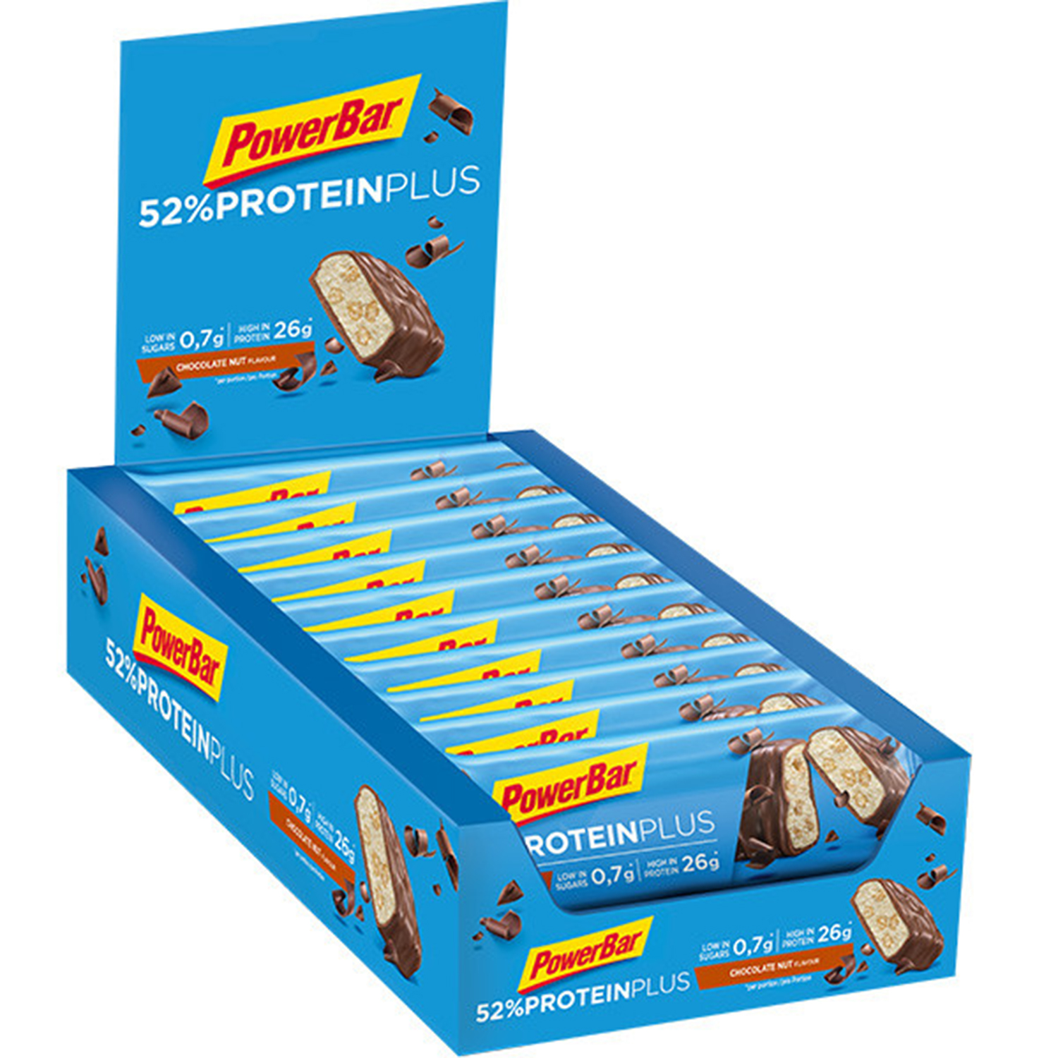 PowerBar 52% Protein Plus 20x 50g Box PowerBar 52% Protein Plus 20x 50g Box