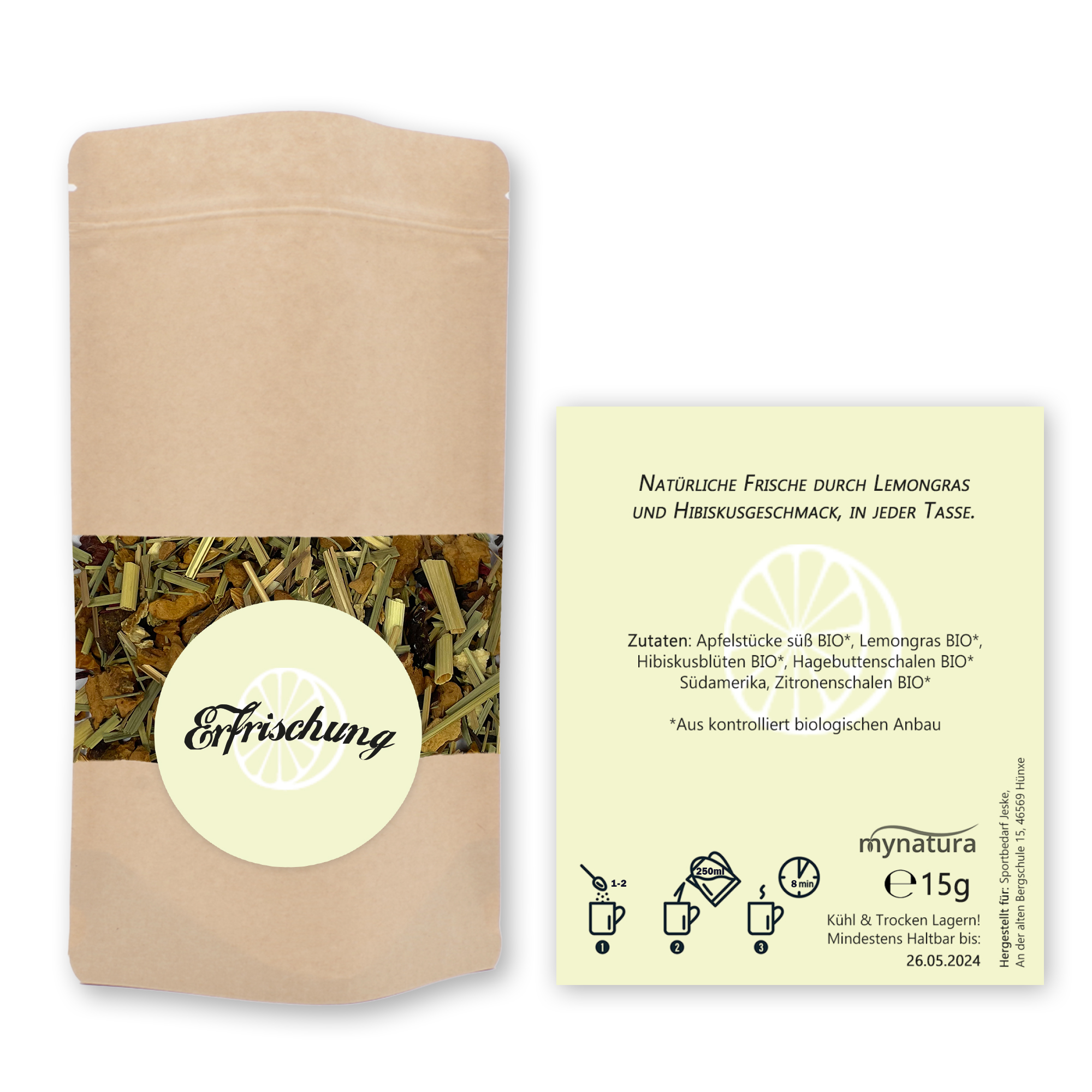 Mynatura Tee Geschenk Box I Herzlichen Glückwunsch