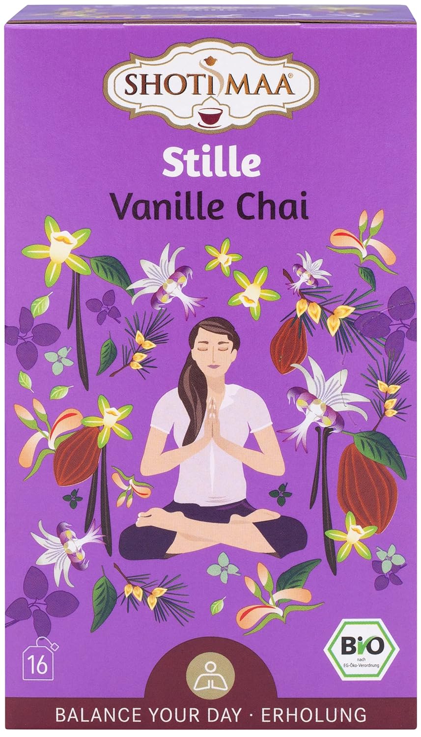 Shoti Maa Bio AyurvedaTee Stille Vanille Chai, (32g)