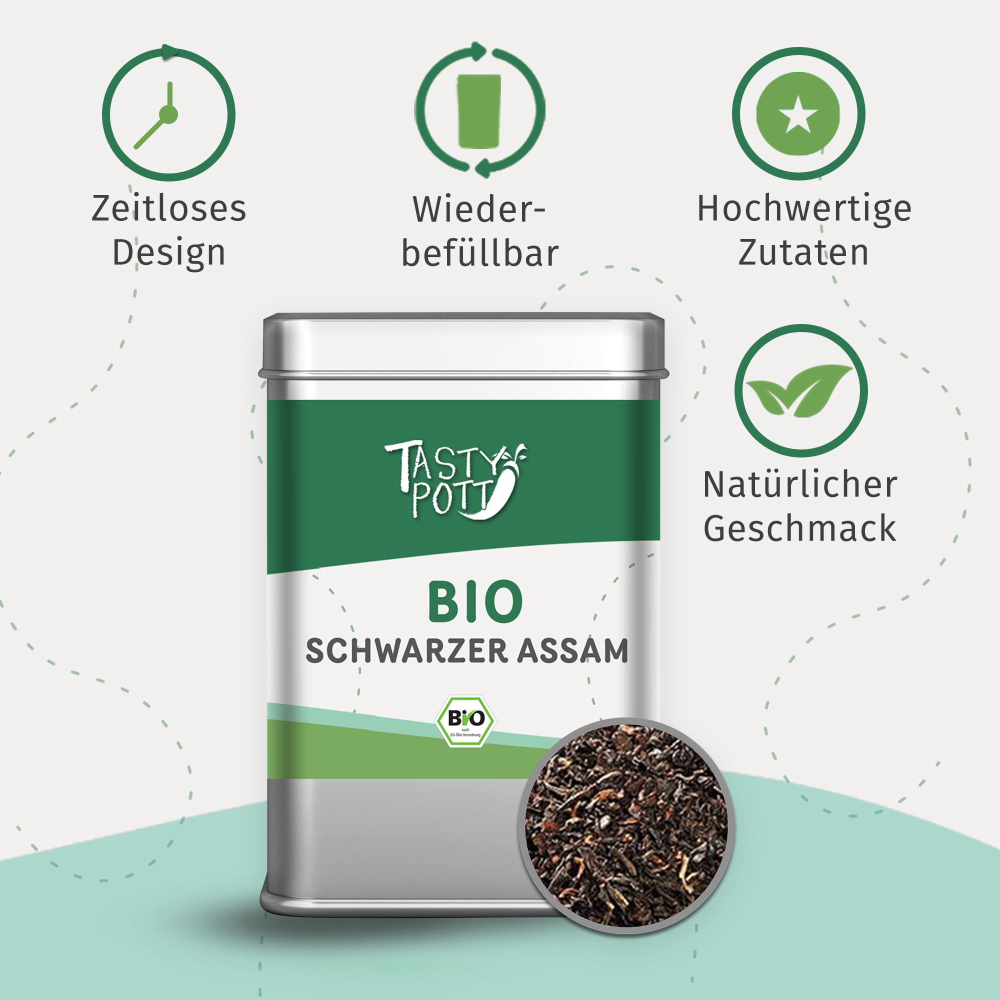 Bio Schwarzer Assam Tee
