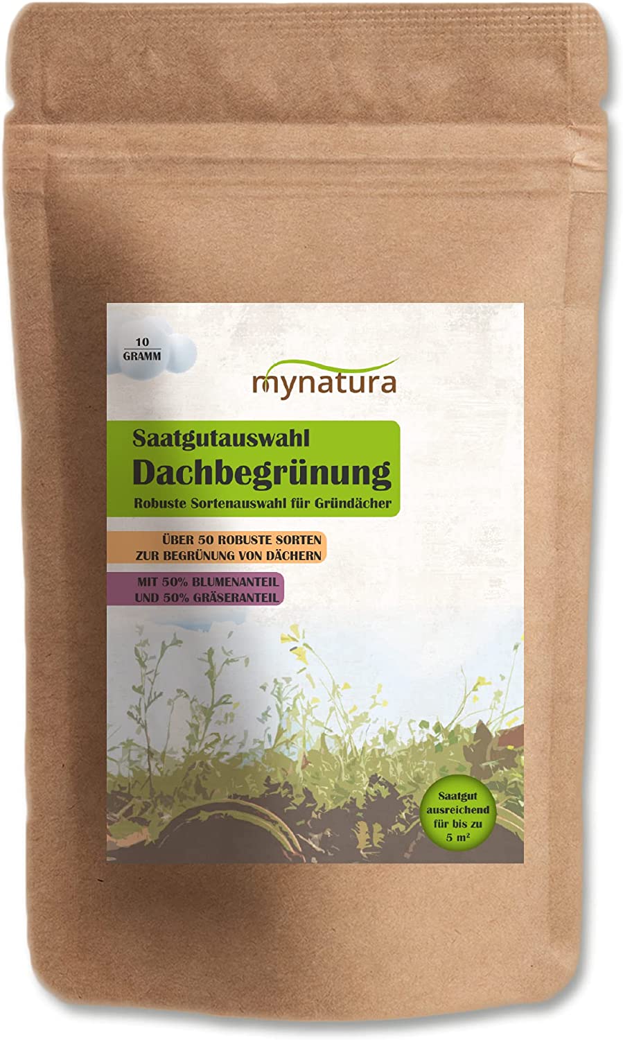Mynatura Saatgutauswahl – Dachbegrünung (10g) Mynatura Saatgutauswahl – Dachbegrünung (10g)