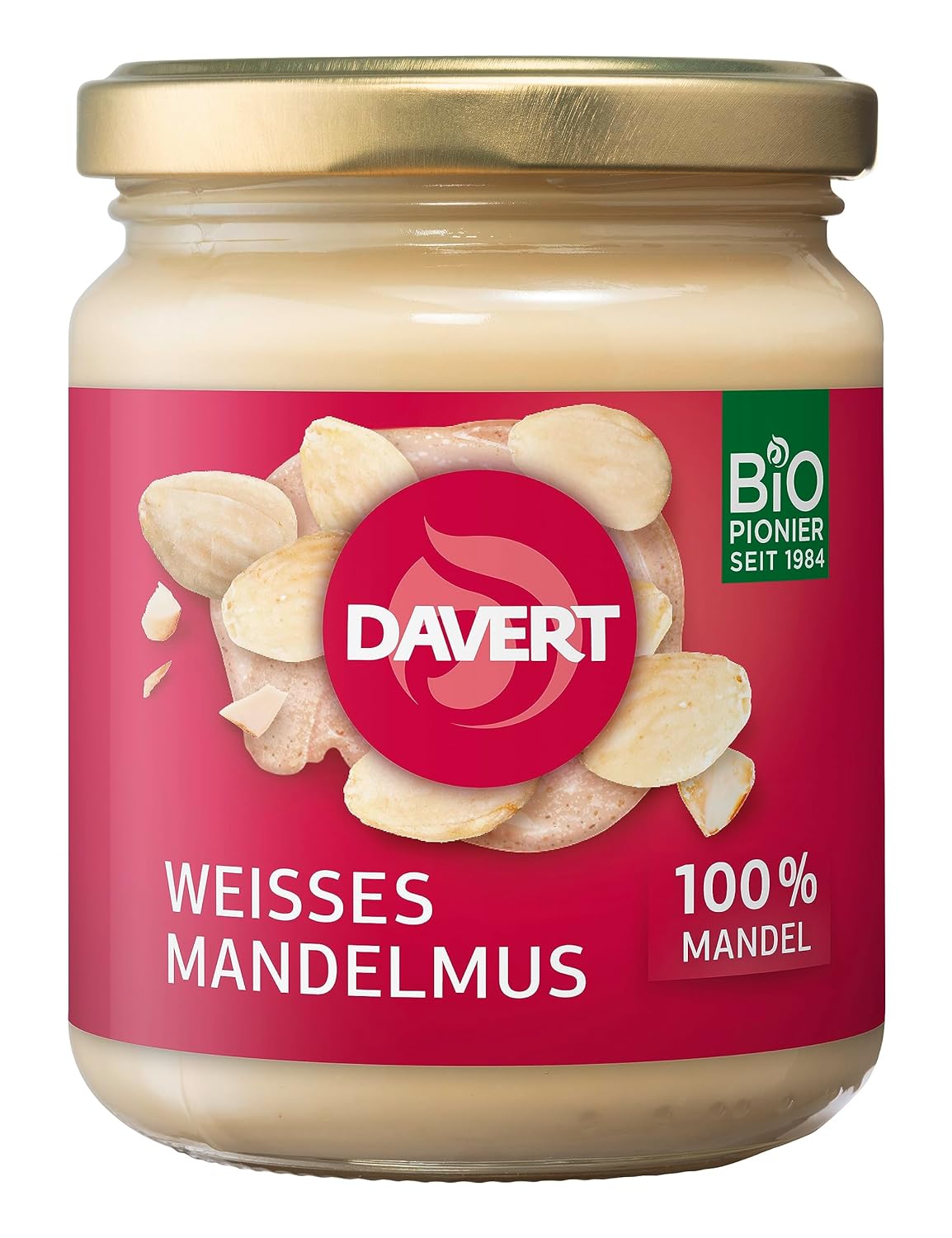 Davert  Weißes Mandelmus (2x250g)