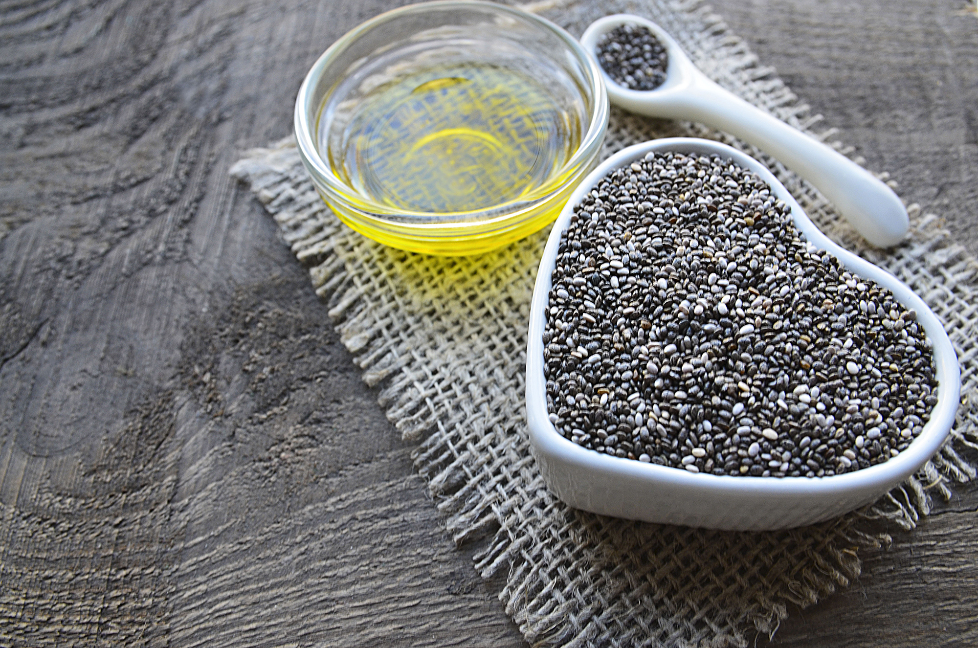 Chiasamen - Superfood Chia-Samen - 1kg Beutel Tasty Pott