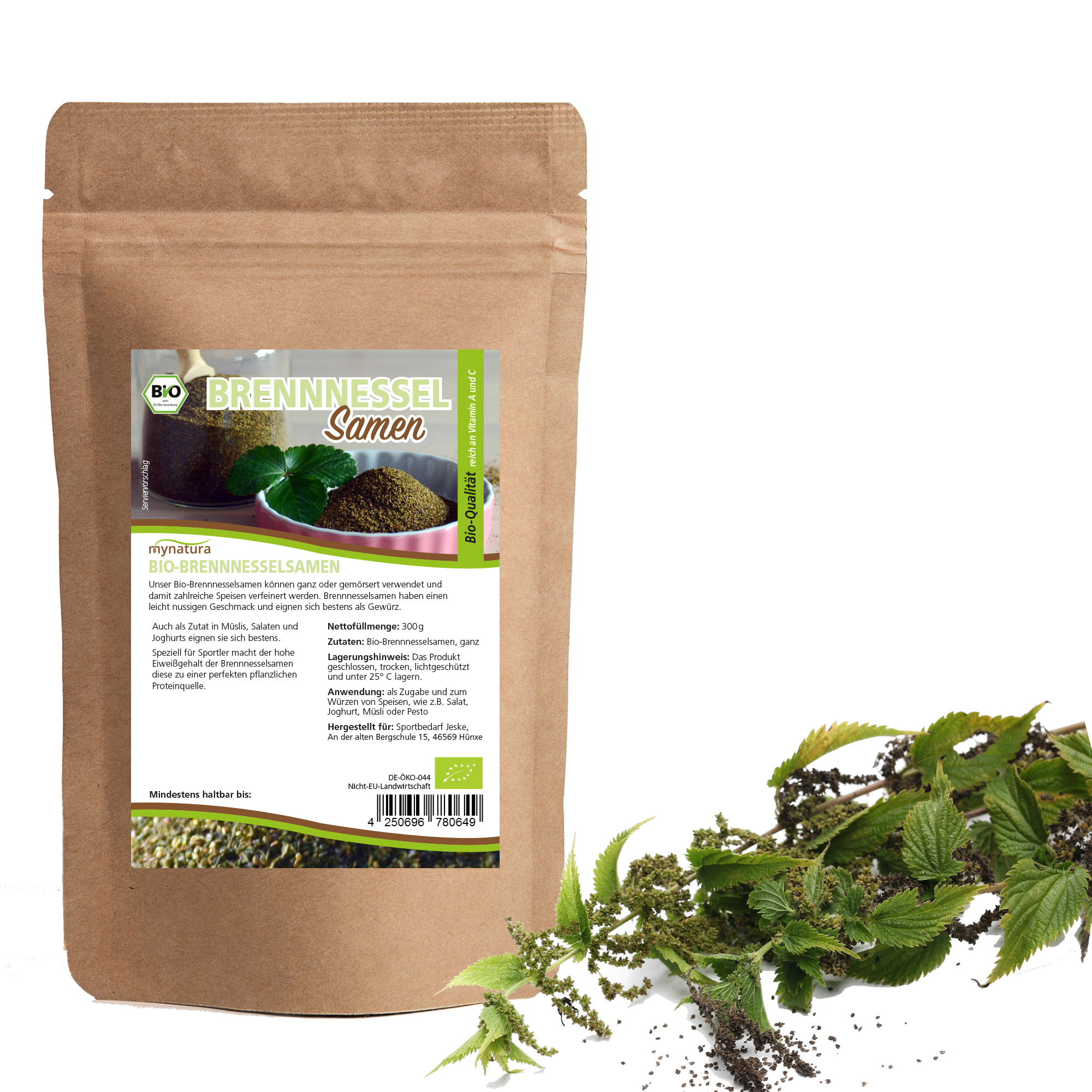 Mynatura Bio Tee Set 2 I Bio Mariendistel Samen I Bio Brennnessel Samen I Löwenzahn Wurzelpulver