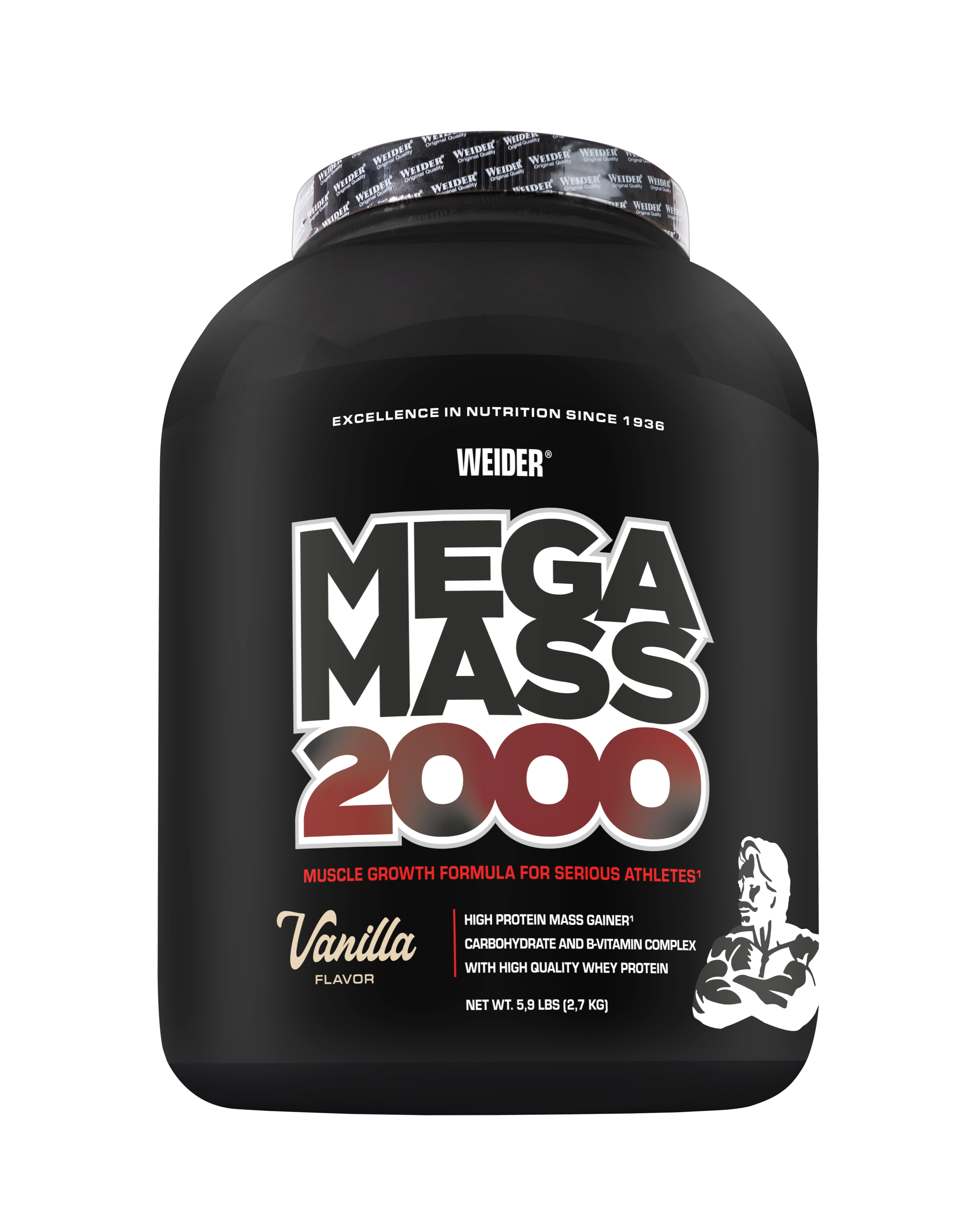 WEIDER Mega Mass 2000  2,7kg