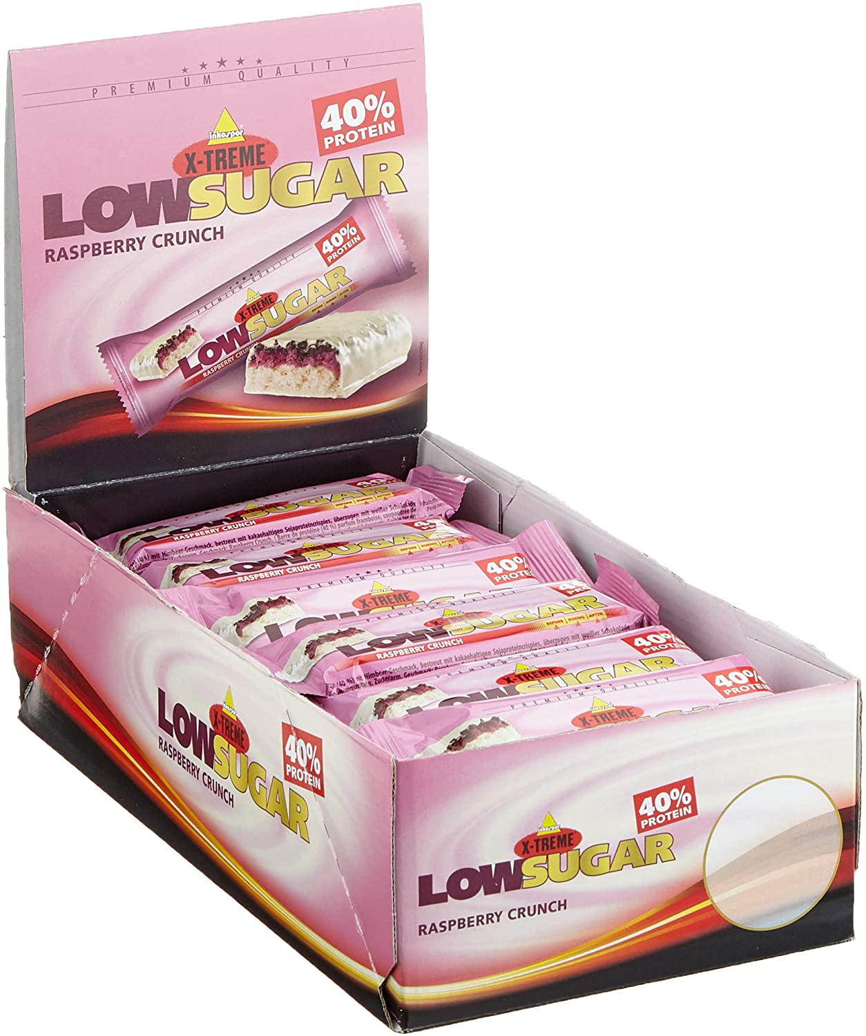 Inko X-TREME Low Sugar Riegel , 24 x 65 g Inko X-TREME Low Sugar Riegel , 24 x 65 g